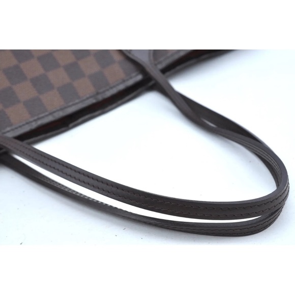 Louis Vuitton DAMIER EBENE MM NEVERFULL TOTE SHOULDER BAG - Picture 10 of 15